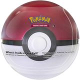Pokemon TCG: Poke Ball Tin Red - 3 Booster Pack com 1 Moeda