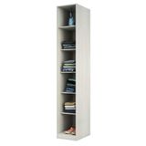 Guarda Roupa Closet 40,3cm 5 Prateleiras Legno Crema