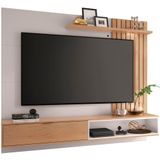 Painel Home Suspenso Tv 65&quot; Tocantins Off White Freijo Clb O