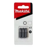 Ponta Bits Allen 5mm X 25mm 3 Peças B-23715 - Makita