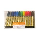 Marcador Magic-color Gold Estojo Com 12 Cores Básicas Magic