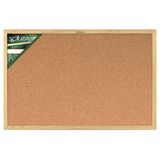 Quadro Cortiça Standard Moldura De Madeira Pinus Luxo 40x30