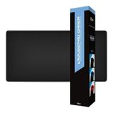 Mouse Pad Gigante 70x35cm Preto Speed Com Borda Costurada