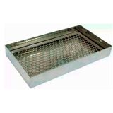Escorredor Copos Taças 40x30 Lanchonete Bar Aço Inox Alça