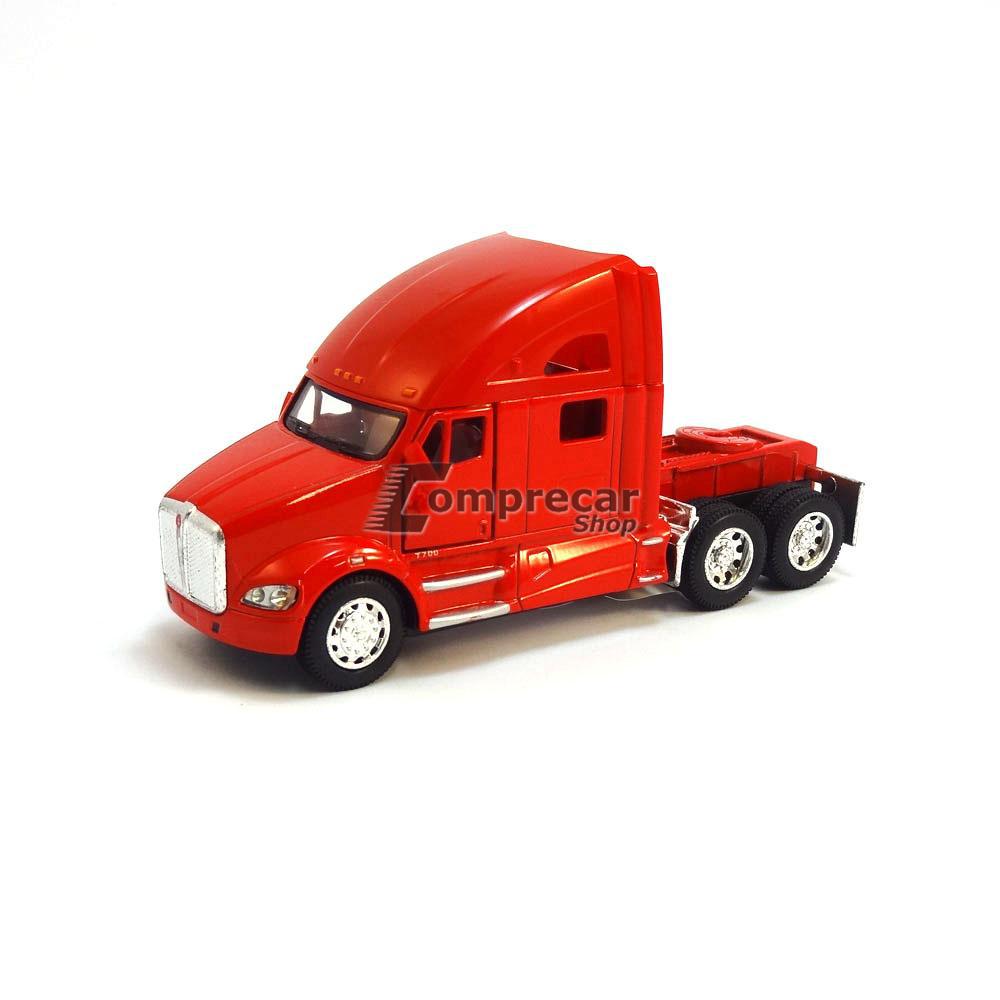 Caminhão Coca Cola Kenworth T700 6x4 - Escala 1/32 - Com Cavalo e Carreta -  Minisclub