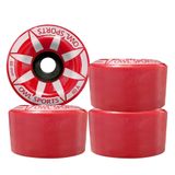 Jogo Com 4 Rodas Para Patins Quad Owl Sports 60 Mm 80a