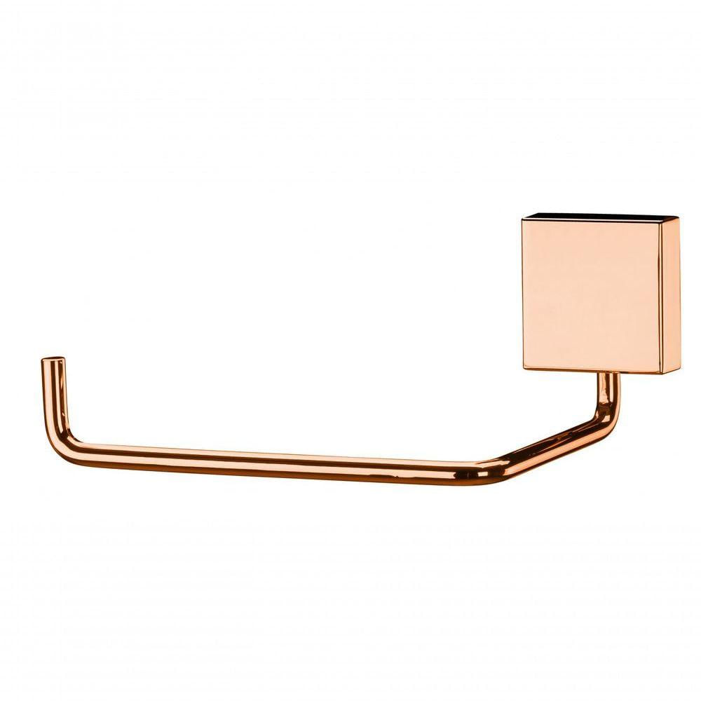 Porta Papel Higiênico Rose Gold Papeleira Future 7504rg