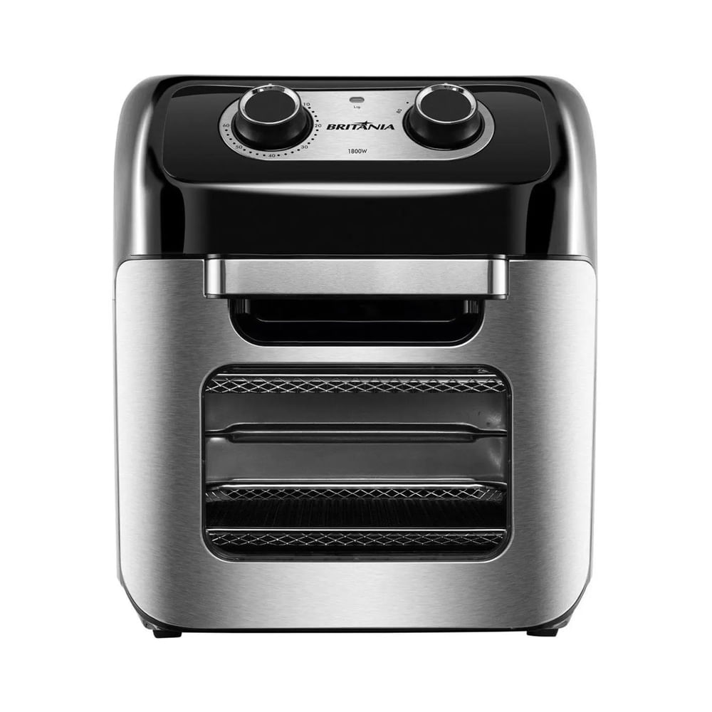 Fritadeira Elétrica Britânia Air Fryer Oven Bfr2300p Preta - 127v - Único