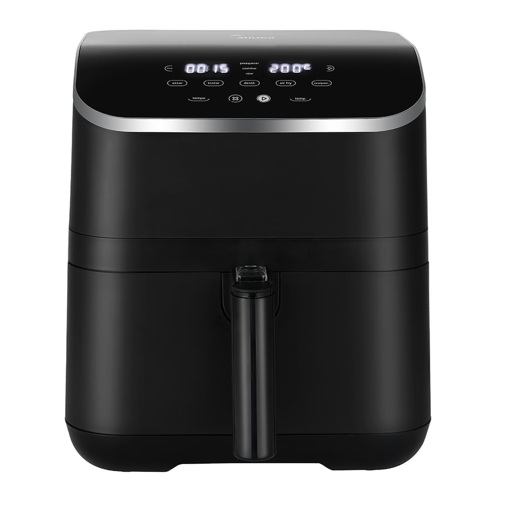 Fritadeira Airfryer 5,5l Grandgourmet Digital Cor Preta Midea Fra59p1 - 127v