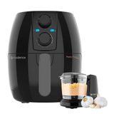 Kit Black Cadence Fritadeira Fryer 3l E Miniprocessador 127v