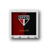 Porta Chaves São Paulo FC moldura branca