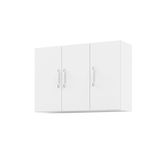 Armário 03 Portas Para Cozinha Área De Serviço Branco