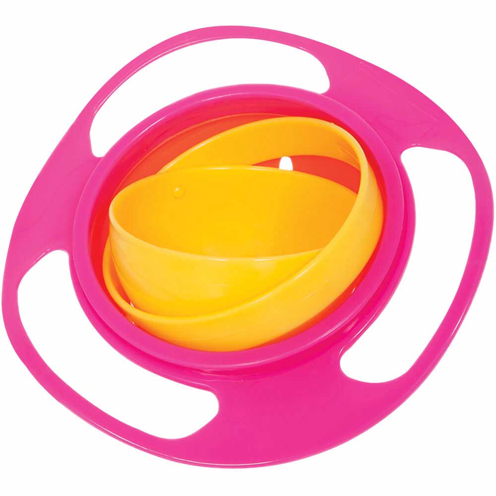 Pratinho Tigela Giro Bowl Com Tampa 130ml Rosa Buba