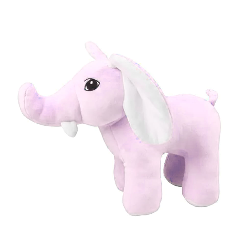 Pelucia Infantil Elefante Pipoca Rosa W U Bichos De Pelucia