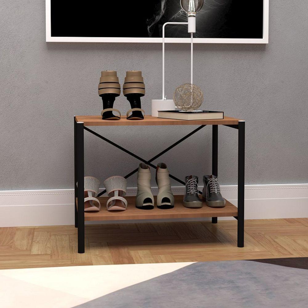 Multiuso Vintage Pastana Preto Com 2 Suportes