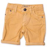 Bermuda Jeans Infantil Masculina Amarela Toffee - Nº02