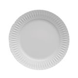 Conjunto De Pratos Raso 26,5cm De Porcelana Diamante 6 Peças