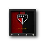 Porta chaves do São Paulo FC moldura preta