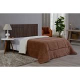 Coberta Casal Queen Com Sherpa Para Inverno Manta Bege