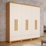Guarda-roupa Casal Pérola 6 Portas E 7 Gavetas