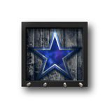 Porta Chaves do Dallas Cowboys moldura preta