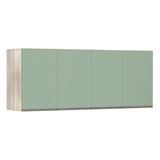 Maleiro Casal Luciane 4 Portas Prime Plus 165 Cm Verde Jade