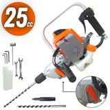 Furadeira À Gasolina Vulcan Vf500 25,4cc 2t 1hp Para Mourões