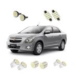 Kit Lâmpada Led Cobalt Gm Meia Luz Teto Placa Ré Farolete