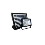 Refletor Led Solar Prime 01 3000k Preto Taschibra