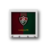 Porta chaves do Fluminense - Moldura branca