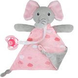 Naninha De Elefante Pelúcia Bebê Soninho Rosa Buba Baby