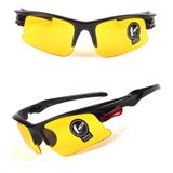 Oculos Lente Amarela Noturna Esporte Bike Corrida Dirigir