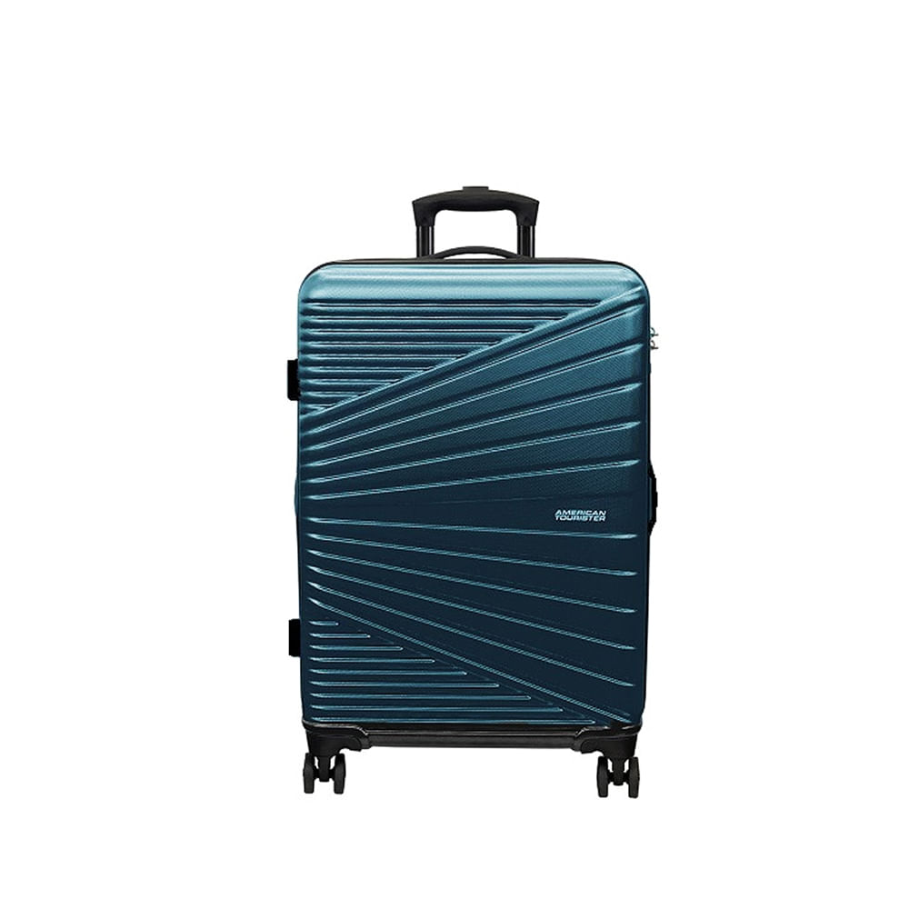 Mala De Viagem Grande Exp Abs American Tourister By Samsonite Recife Tsa Rodas Duplas 360 Verde