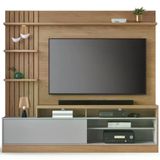 Estante Home Para Tv 65&quot; Maceio Freijo Cinza Clb Freijo Cinz