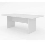 Mesa Reunião Para Escritório 200x100 Cm Me4119 Branco