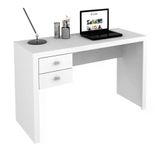 Mesa Para Computador / Escritorio Me4123 Branco Branco