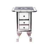 Fogão A Lenha Maestro Minuano 00400 Com Fornalha  Branco