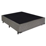 Base Cama Box De Casal Argos 138x188cm Umaflex Marrom