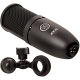 Microfone Akg P120 Condensador Cardióide Preto