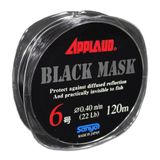 Linha Monofilamento Applaud Black Mask Preta 120m