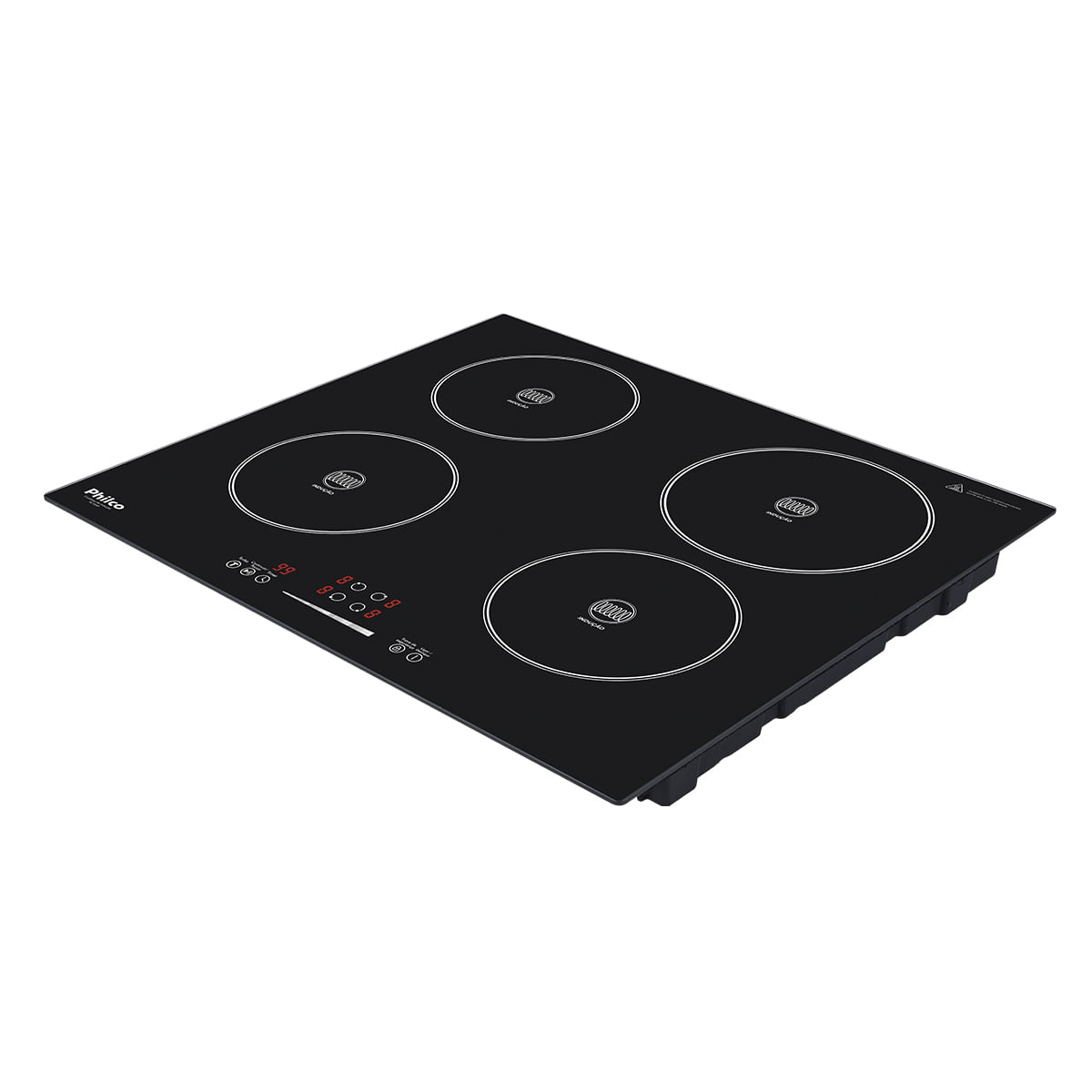 Fogão Cooktop de Indução Philco 4 bocas PCT04P Preto 220v