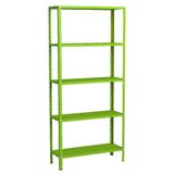 Estante Aço 5 Prateleiras Livros Cozinha Quarto Eaf005 Verde