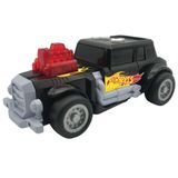 Hot Wheels Carros Hot Rod Preto Com Luz E Som Br1823