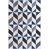 Tapete Para Sala Lyre Azul 2,00x3,00 São Carlos
