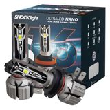 Kit Lâmpada Ultra Led H7 Shocklight S16 Nano 6000k 8400lm