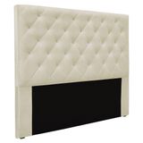 Cabeceira Queen 1,60m Tânia Veludo Bege