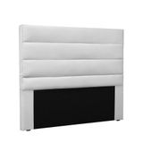 Cabeceira Para Cama Box Casal 140cm Corino Branco