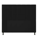 Cabeceira Cama Box Casal 140cm Corino Preto