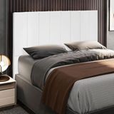 Cabeceira Cama Box Casal 140cm Corino Branco