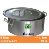 Cacarola Standard Nr 55 50l Real 9155